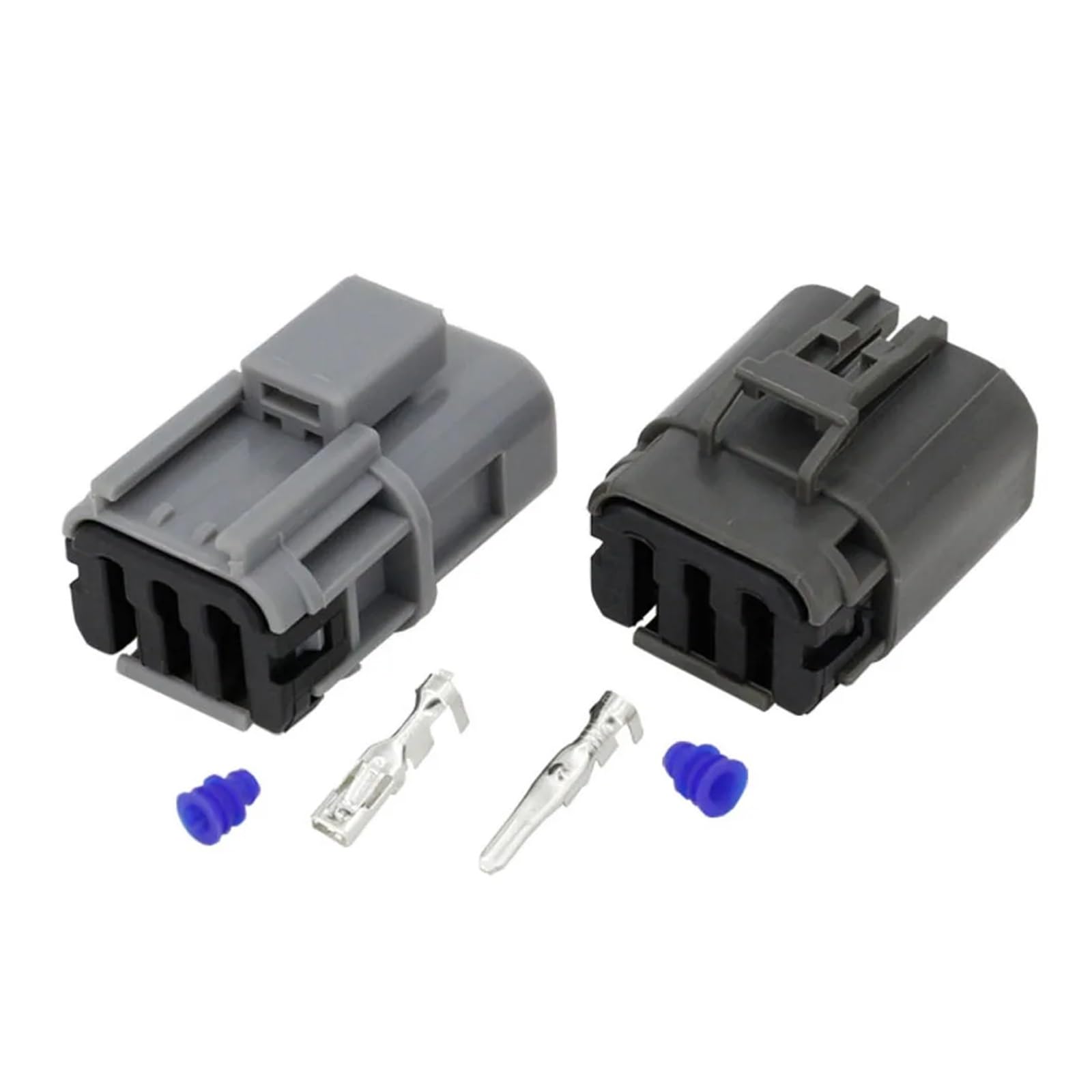 Steckverbinder, 6-polig, 2,8 mm, mit Anschluss DJZ7067-2.8-11/21, 7122-1864-40 und 7223-1864-40 (Buchsenstecker, 10 Sets)