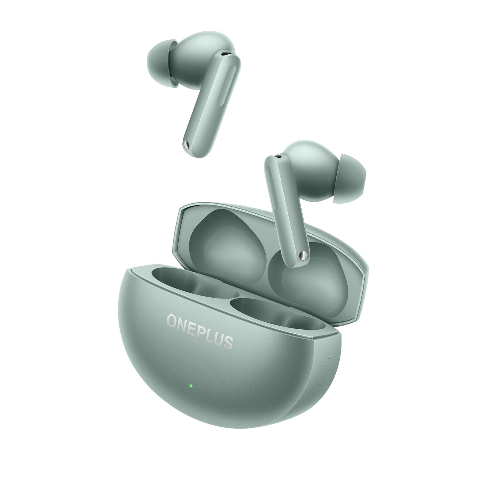 OnePlusBuds 4 Wireless Earbuds, 45H Playtime, 55dB ANC Dual Drivers, Hi-Res LHDC 5.0 audio, Smart Adaptive Noise Cancellation, Green