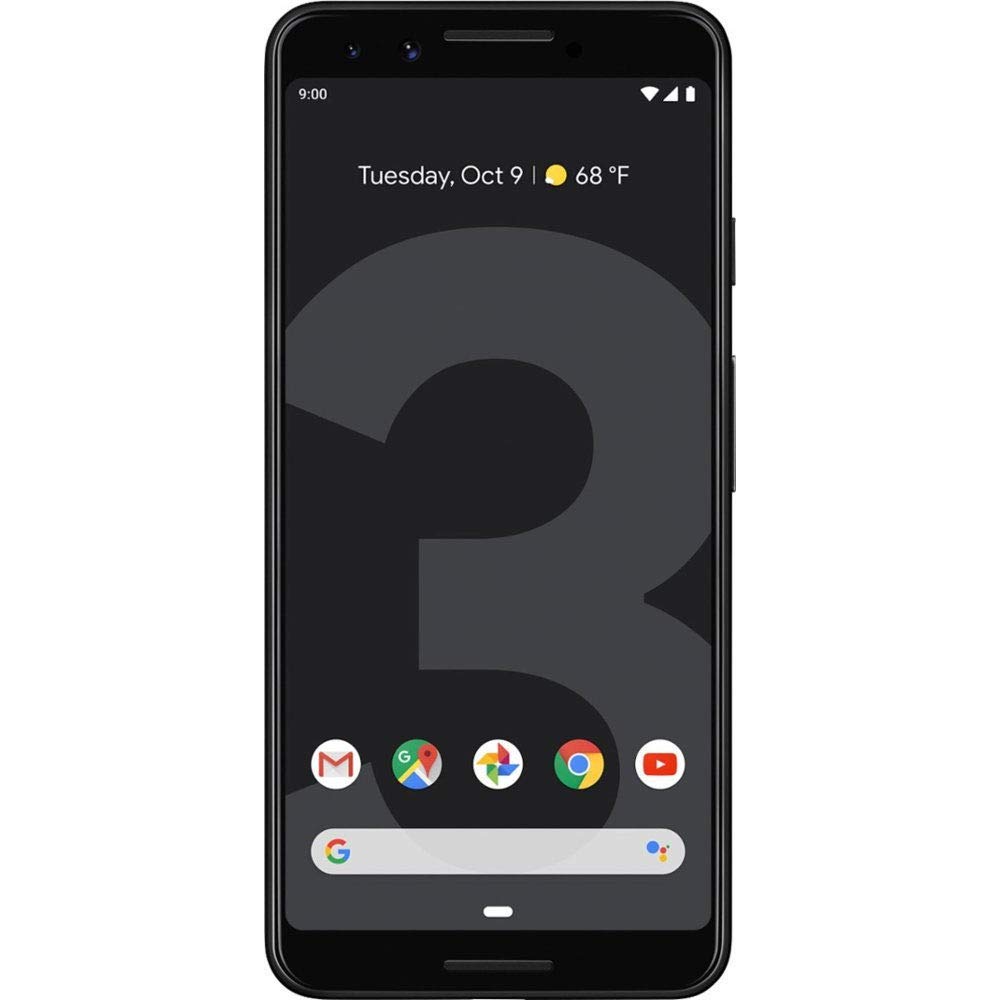 新品 Google Pixel 3 Just Black 64GB Google Pixel 3 G013A Just Black 64Gb in Box Sealed Unlocked