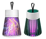 Luminária Mata Mosquito Armadilha Elétrica Repelente Choque Lâmpada Luz Ultravioleta LED Luz UV USB Dengue Pernilongo Inseto Mosca Voltagem 110V/220V Original Achado Tech