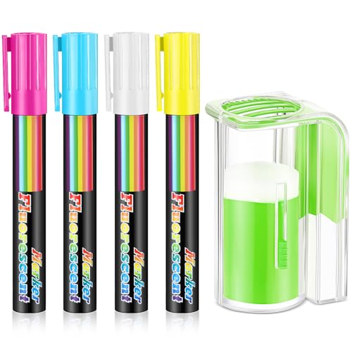 Qualirey 5 Pcs Queen Bee Marker Kit 1 Marking Bottle 4 Color Honey Bee Marking Pens Beekeeping Supplies Beekeeper Tools Catcher Marker Equipment for Beekeepers(Green)