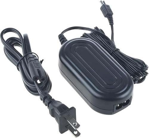 Miniatura 2 de Cargador adaptador de corriente AC-DC compatible con videocámaras JVC Everio Series GR-D347U GR-D275U
