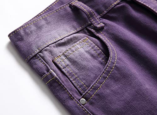 Boy's Skinny Fit Comfy Jeans Ripped Destroyed Distressed Stylish Slim Washed Denim Jeans Pants3