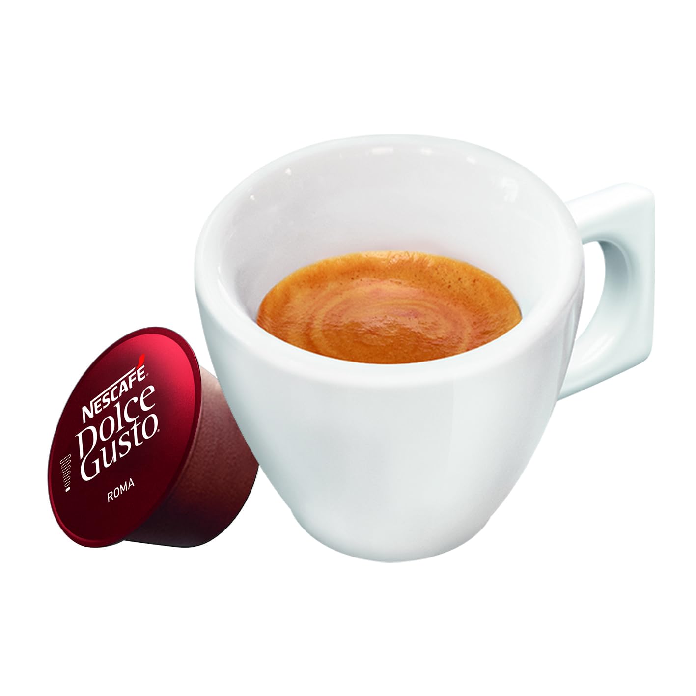 Nescafé Dolce Gusto - Café Espresso Roma, 6 paquetes de 16 cápsulas (96 cápsulas)