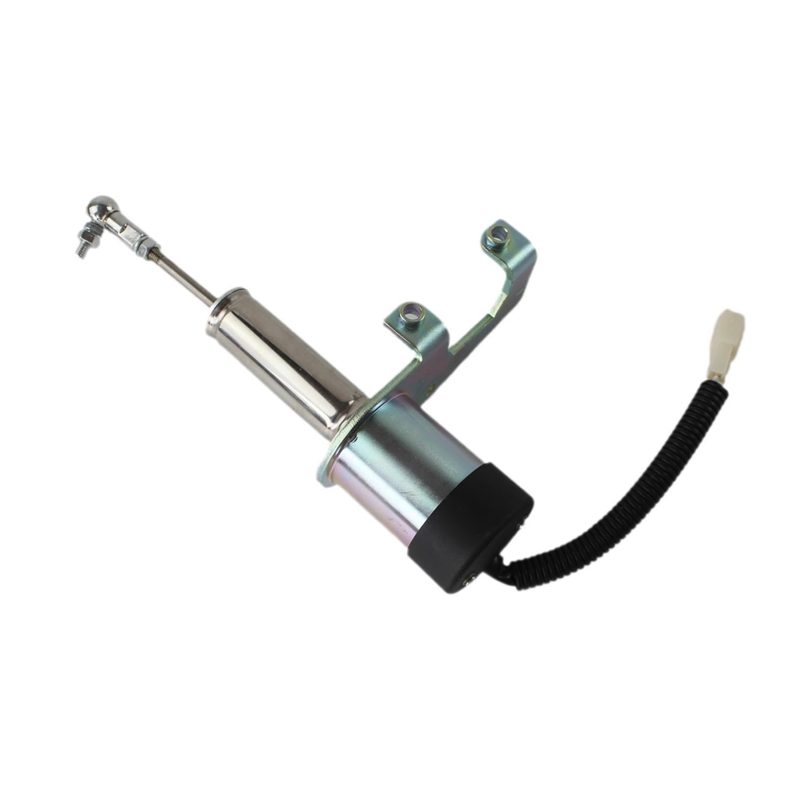 VKvmNYlxx 4911834 12V Diesel Engine Fuel Shutoff Solenoid Valve Excavator