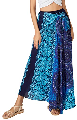 Image of Joob Joob Long Boho Skirts for Women - Bohemian Hippie Maxi Summer Skirt