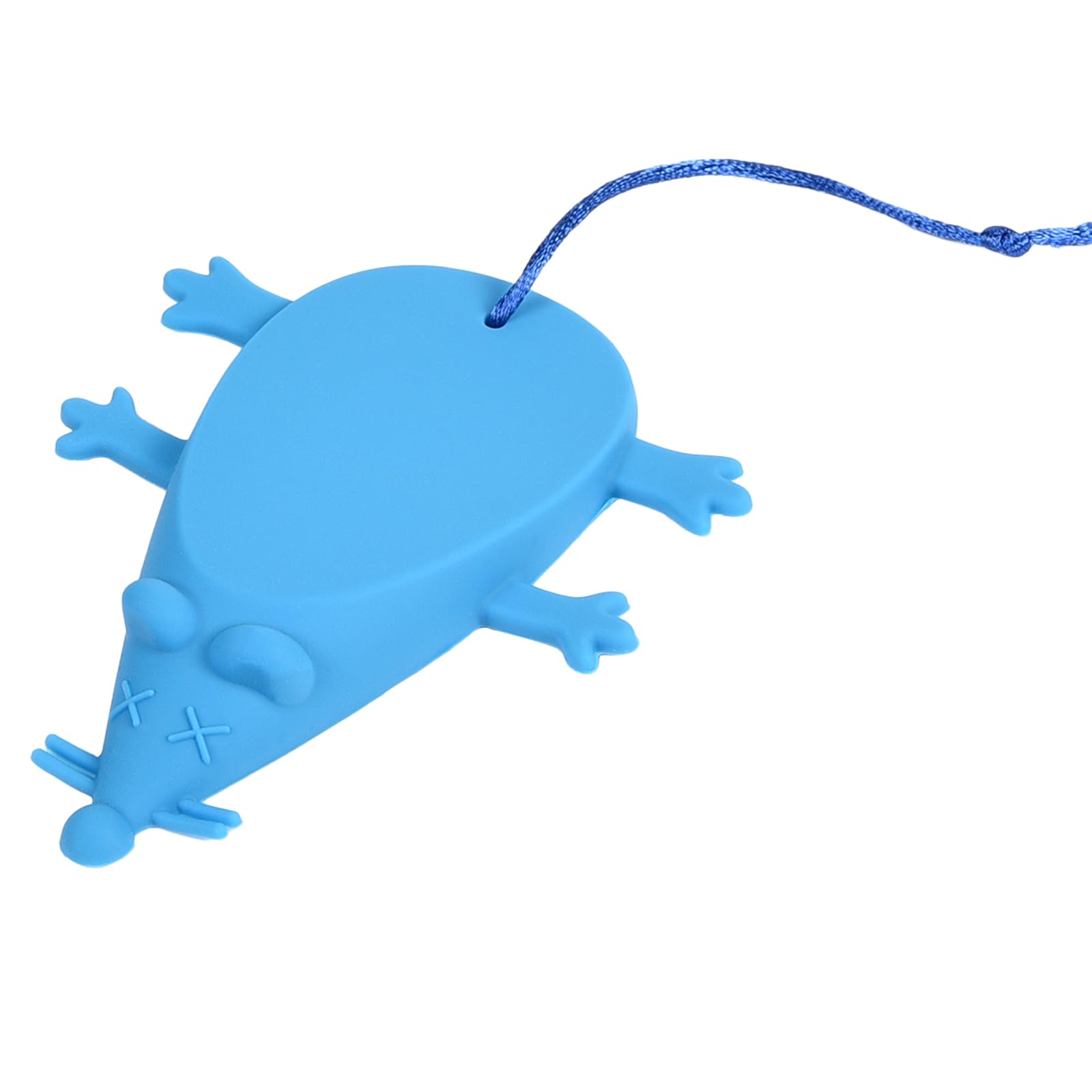 TopHomer Cartoon Silicone Door Stopper Cute Toys Door Stops Mouse Shape Toys Door Stops Holder Safety for Home Garden Office(Blue)