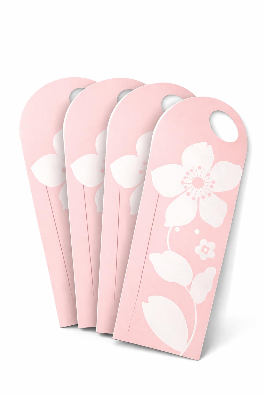 Festiko® Flower Bouquet Packaging Card Holder Pink, 5 Pcs Paper Flower Sleeve Wrap with Insert Slot, Handmade Bouquet Wrapping Card for Gifting, Florist Packing, Valentine Gift Decoration-image-36