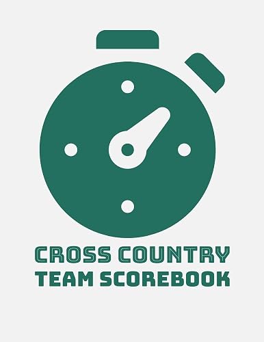 Cross Country Team Scorebook: Cross Country Organizer Featuring Scoresheets, Calendar, and Meet Notes (8.5x11)