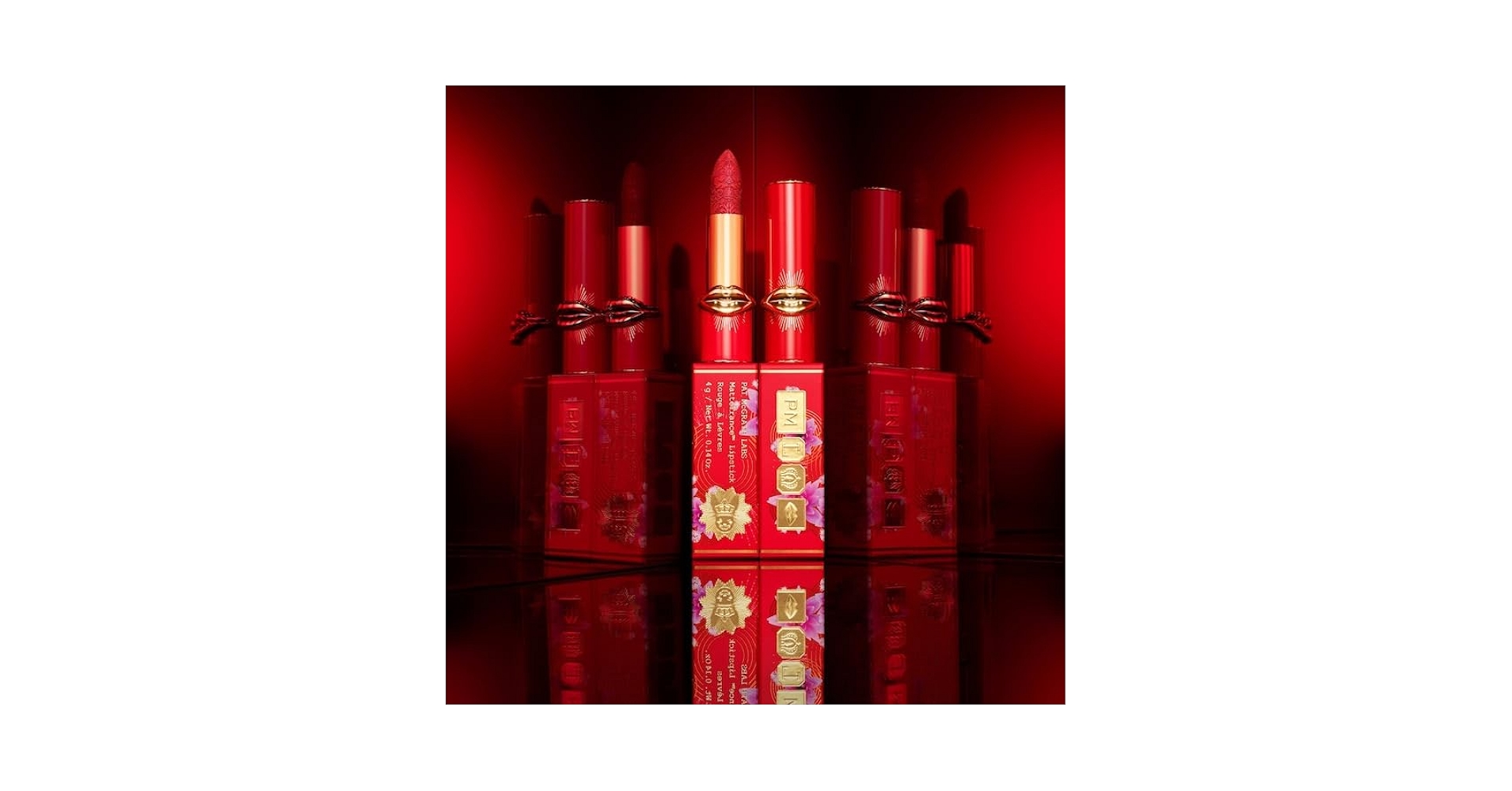 Pat McGrath LuxeTrance Lipstick 8本セット Amazon.com : Pat McGrath Labs Luxetrance Lipstick - # 428