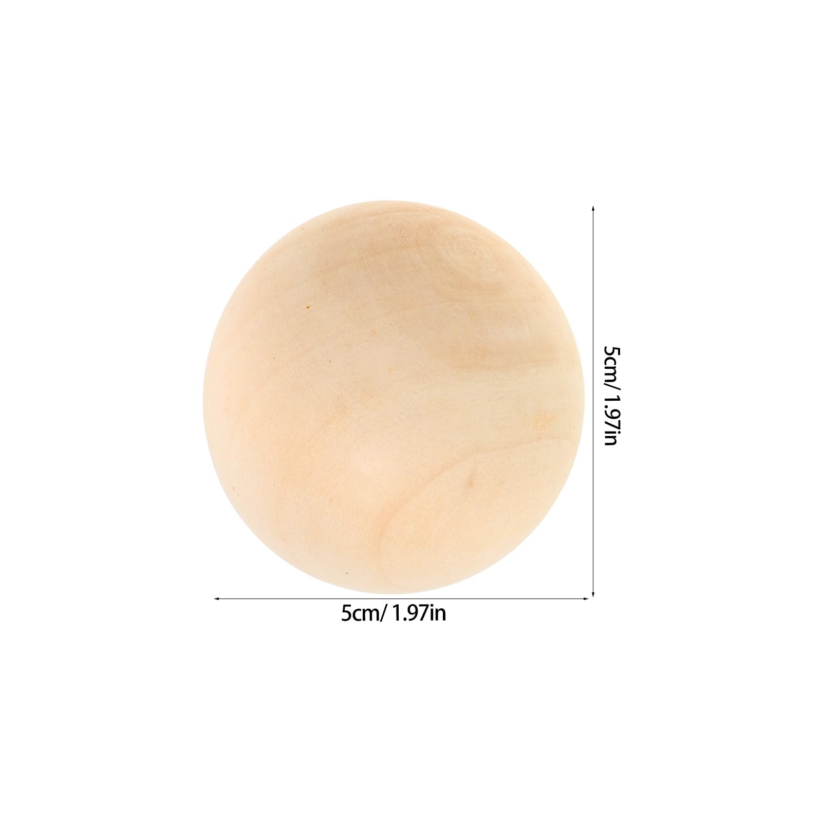 15 Palline da Hockey in Legno Beige per Giochi Indoor, Resistente ai Danni Potenza di Tiro Precisa, per Allenamento di Hockey e Partite