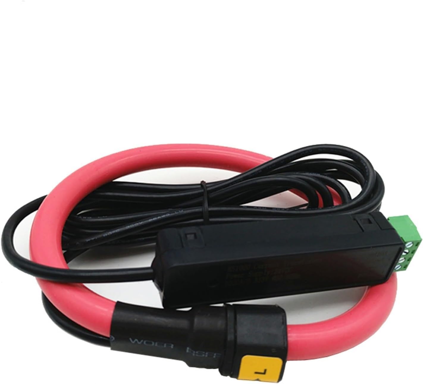 Sensor Transformador De Corriente De Núcleo Dividido Sensor De Corriente Bobinas Rogowski Bobinas Flexibles Rogowski 10a-200ka con Salida De 0.33v 0.5v 1a 4-20ma, 10ka 0-5vac 21cm