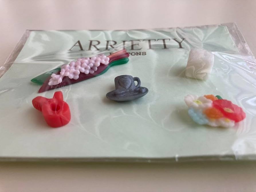 ジブリパーク ピンバッジセット & アリエッティボタン ジブリ - 新品 アリエッティ ピンズ ピンバッチ ジブリパーク