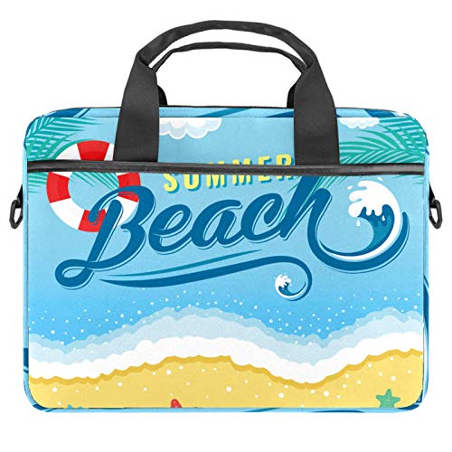 Sac ordinateur 13 pouces anti-rayures bleu plage résout le désordre