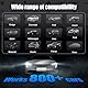 Wireless CarPlay Adapter, 2025 Upgrade Kabelloser CarPlay-Adapter für iPhone, USB Auto CarPlay-Dongle mit USB A/C, Kabelloser Dongle-Konverter Kompatibel mit Apple iOS 10+ und 800+ Automodelle