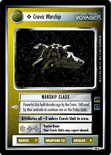 Decipher Star Trek CCG 1E HA Holodeck Adventures CRAVIC Warship 128U