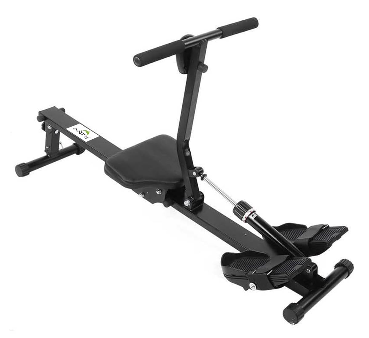 Dolphy Rowing Machine Indoor Rower Exercise Machine with 12 Gear Adjustable Resistance | Digital Monitor for Home Gyms Fitness and Cardio Training