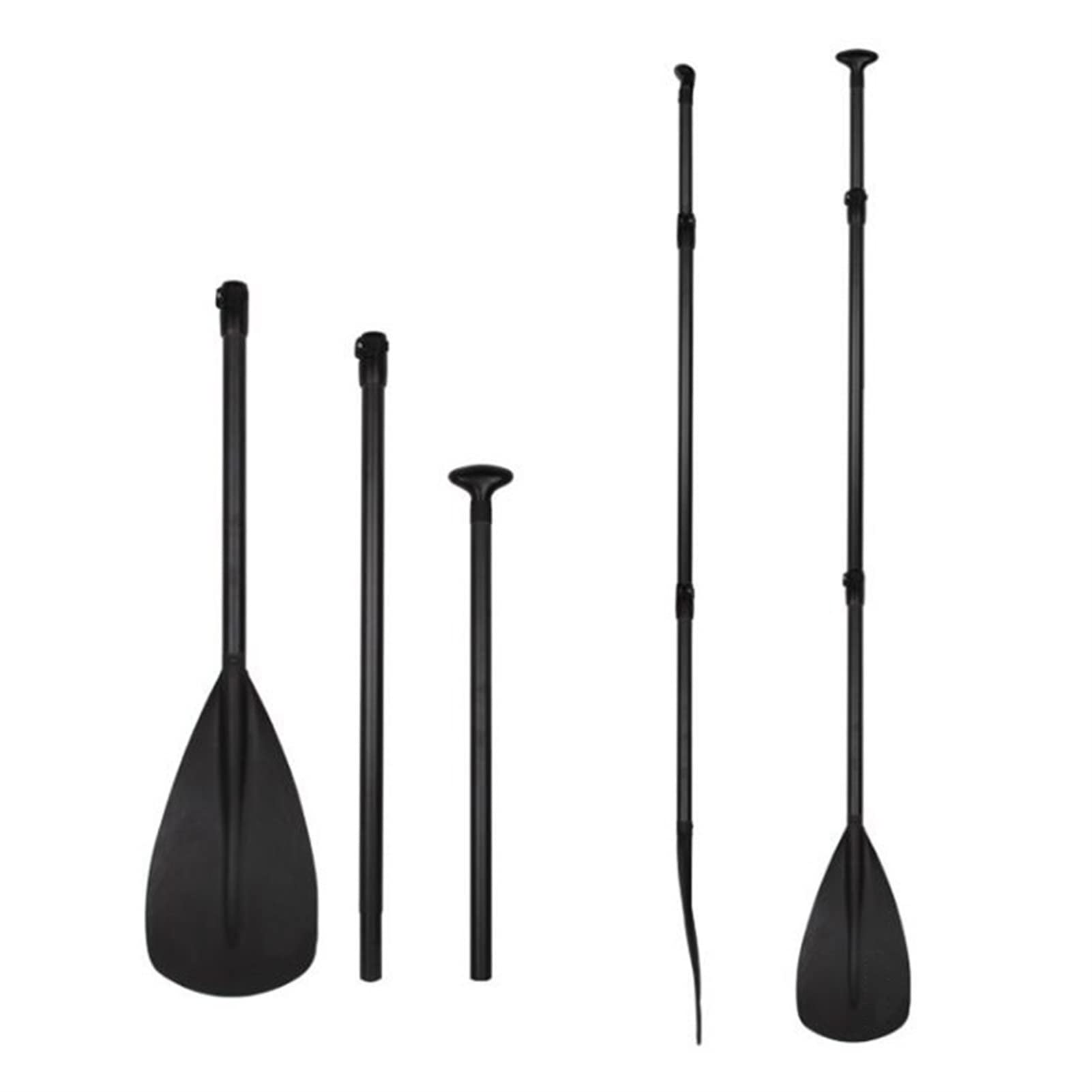 YXYX Kayak Replacement Accessories Aluminum Alloy Paddles Sup Paddleboard Surfboard Paddle Kayak Paddle for Kayak Storage, Transfer, Maintenance (Color : Black, Size : 175-215cm)