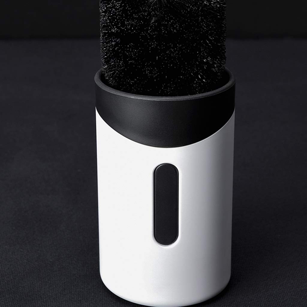 Set scopino per WC con manico lungo con supporto per pulizia del bagno senza sforzo e rimozione delle macchie