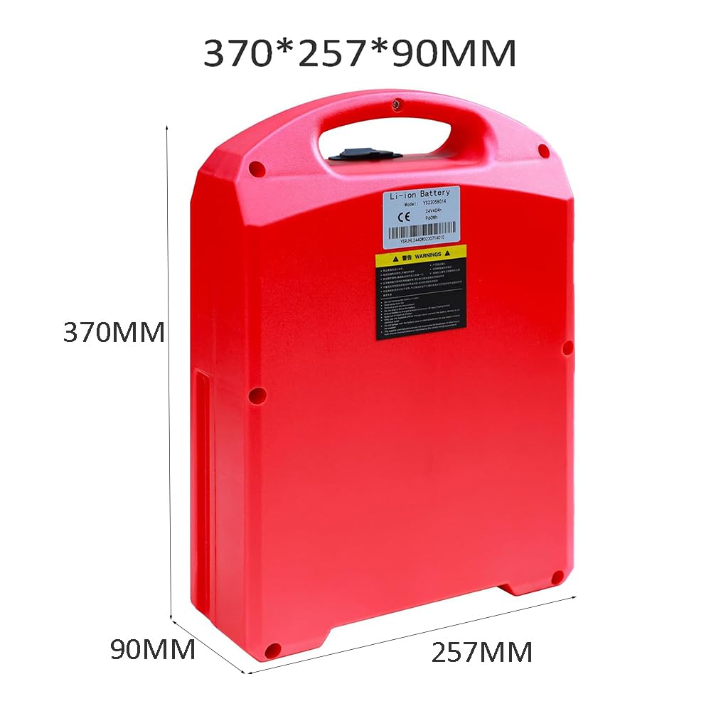 Batteria per Carrello elevatore Elettrico 24V 20Ah 30Ah 40Ah Batterie per transpallet Elettrico LiFePO4 48V 15Ah 20Ah per Motore CBD15J/CBD18/20-LI3