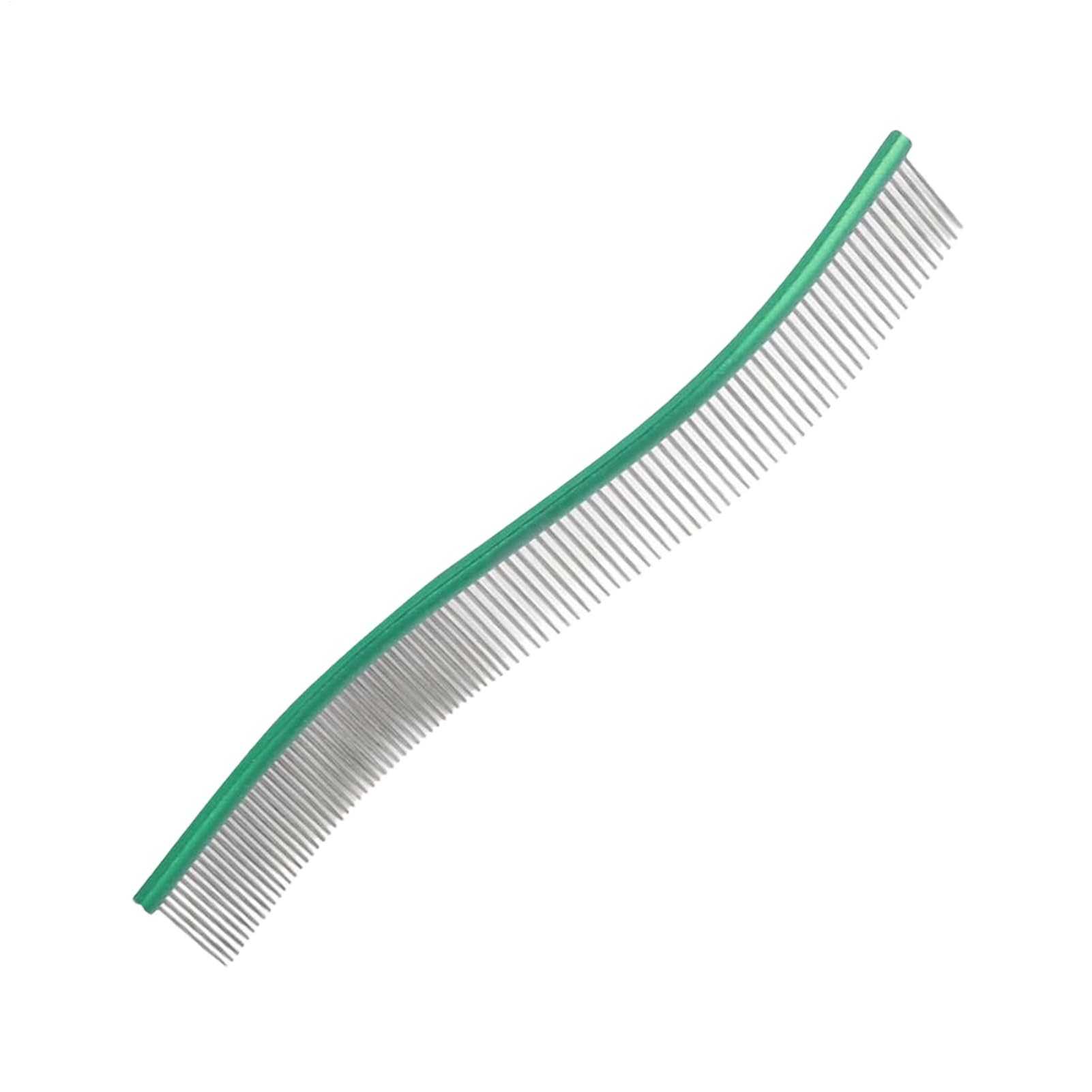 Peignes pour chien pour tapis de toilettage | Peigne incurvé pour chiens, peigne pour animaux de compagnie, dents en métal pour chiens et chats, poils pour le toilettage à domicile, élimine les nœuds