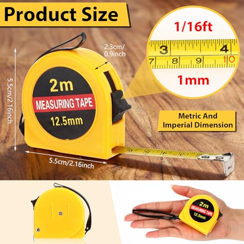 Cinta métrica retractil pequeña 2 m x 30 unidades miniatura 2