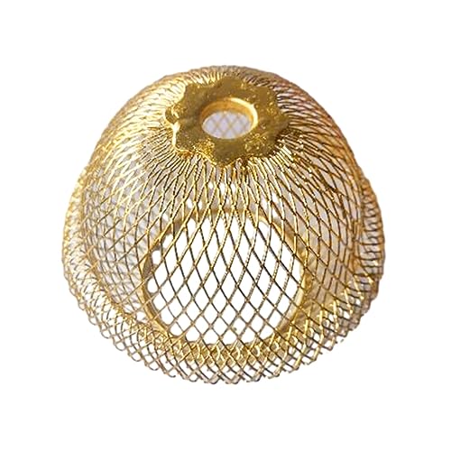 Gralara 6405970577605165 Iron Wire Lampshade Pendant Light Lamp Cover Hanging Light Fixture Retro Style Chandelier Shade Mesh Lamp Shade cover