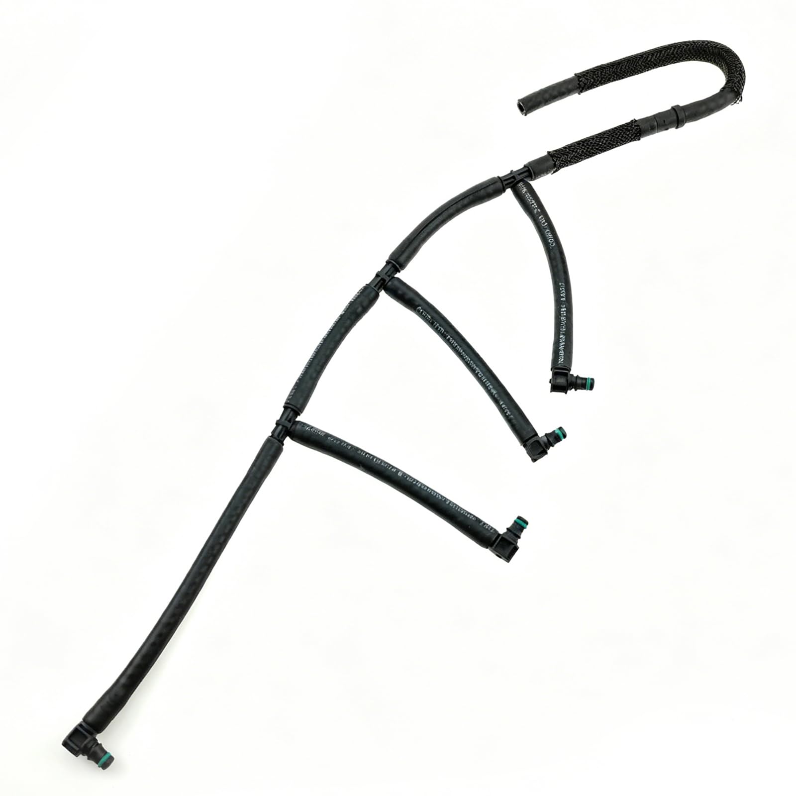 Fuel Injector Leak Off Return Pipe Replacement Overflow Hose Line Compatible with 1.6 TDI 03L130235AF
