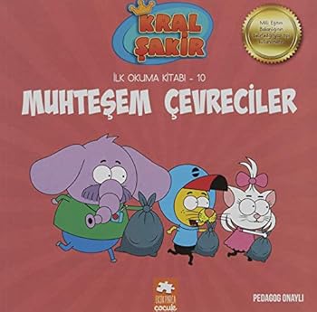 Paperback Muhtesem Çevreciler - Kral Sakir Ilk Okuma 10 [Turkish] Book