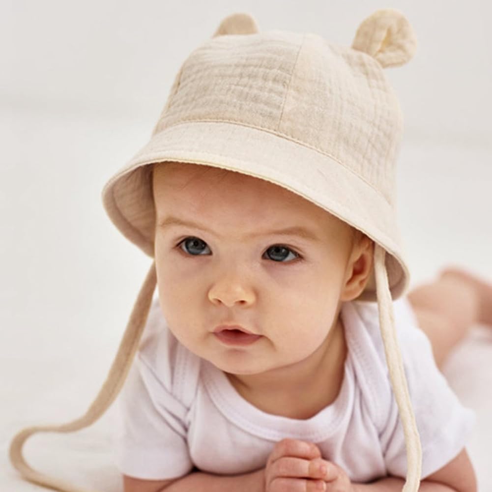 MCWTH Bébé Bambin Bob Chapeau Seau Chapeaux pour Enfants Filles 0-3 Ans