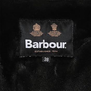 バブアー barbour フェイクファー ベスト 38 ブラック 黒 ファー 別注