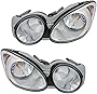 1A Auto Front Headlamp Headlight Lamp Light LH & RH Pair Set for 05-07 Buick LaCrosse