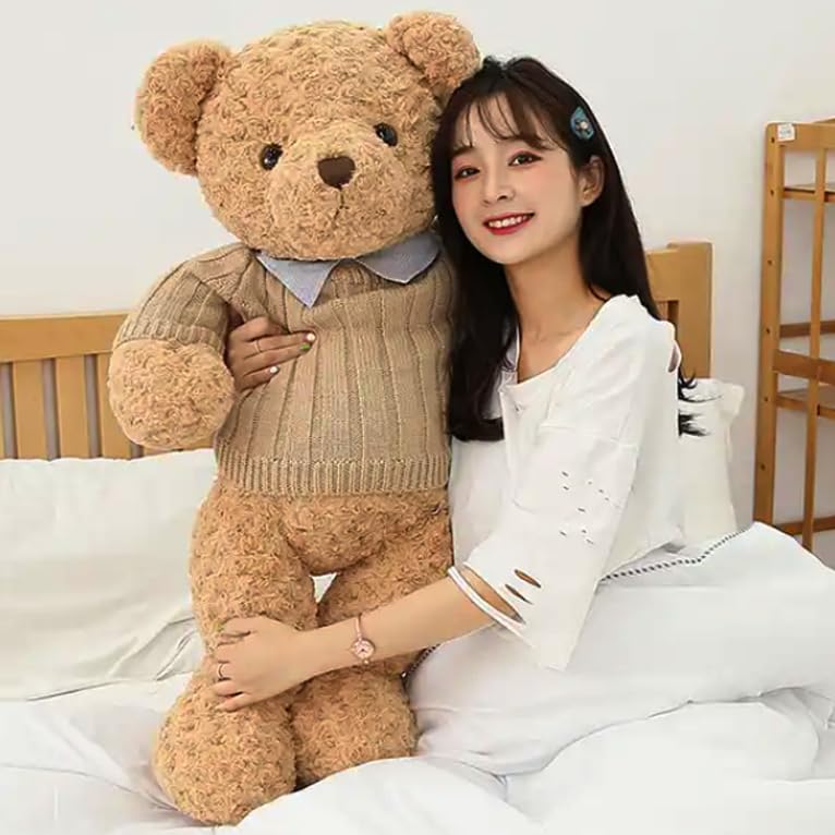 Amazon.co.jp: 〈HUGS BABY〉テディベア 可愛い セーターを着た クマ