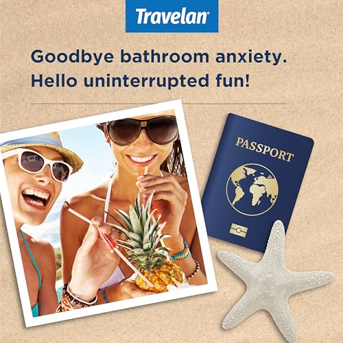 Image of Anti Diarrhea Pills Help Prevent Traveler's Diarrhea Before It Starts 60 Ct | Clinically Proven, Travel Essentials, Drug-Free Colostrum, Natural Digestive and Immune Support Supplement
