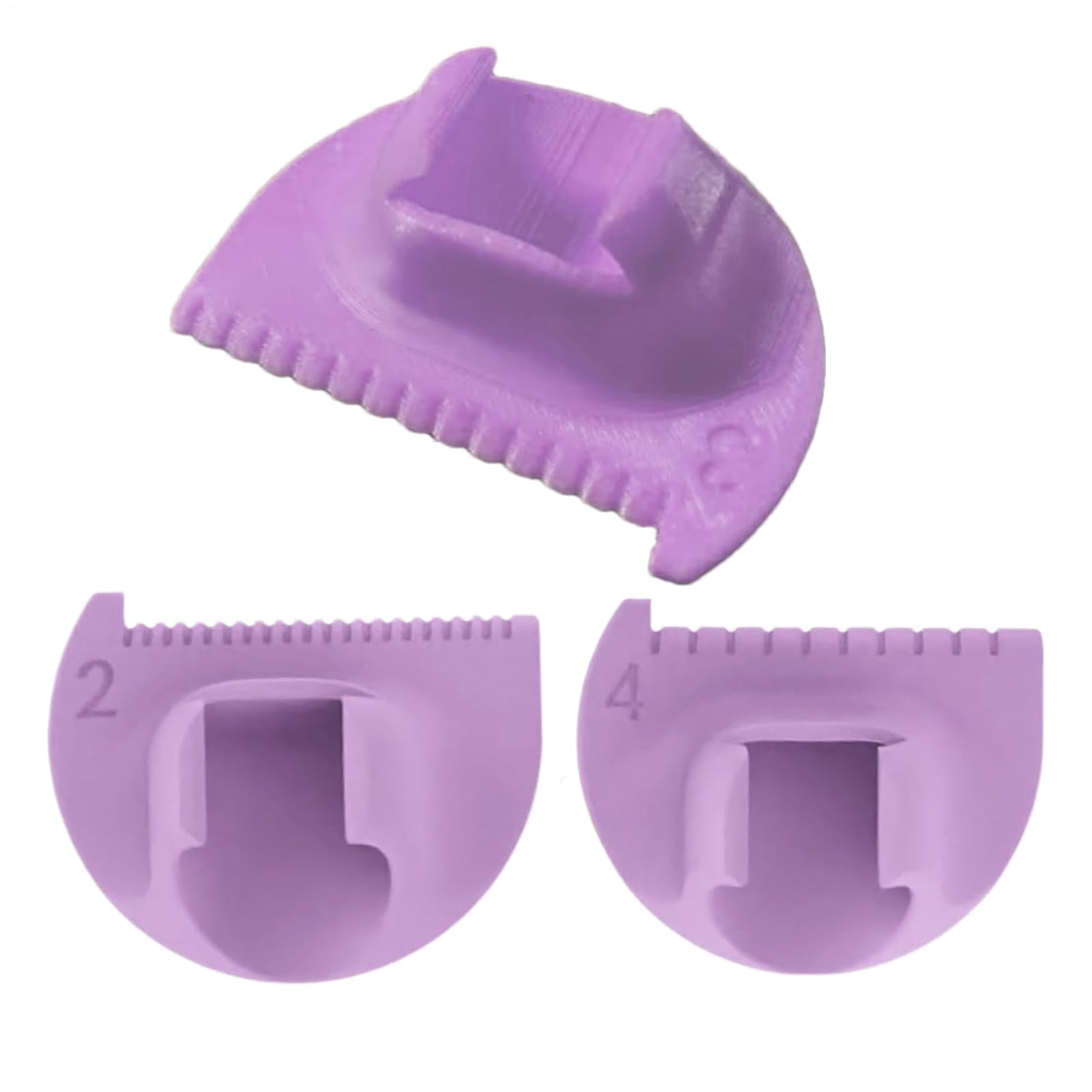 Regolo per Cuciture a Bordo - Template Cucitura Bordo 2/3/4 Mm Quilting Multifunzione con Guida a Pollice e Misura Aghi
