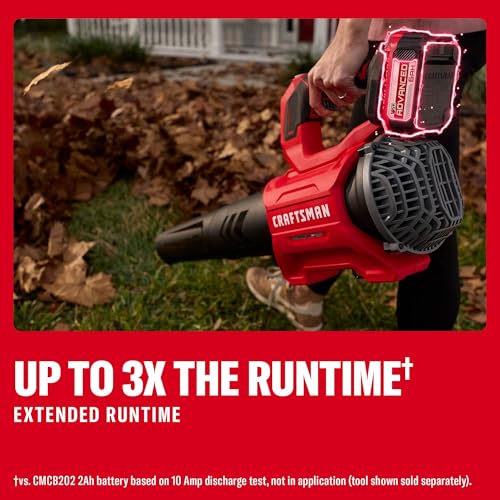 Image of CRAFTSMAN V20 6 Ah Advanced Battery Starter Kit, Includes V20 Battery and Charger (CMCB2106-CK)