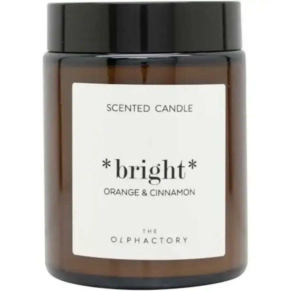 Vela Aromática Tarro 135 G (30 Horas) / Jar Scented Candle 135 g (30 Hours) Orange Cinnamon