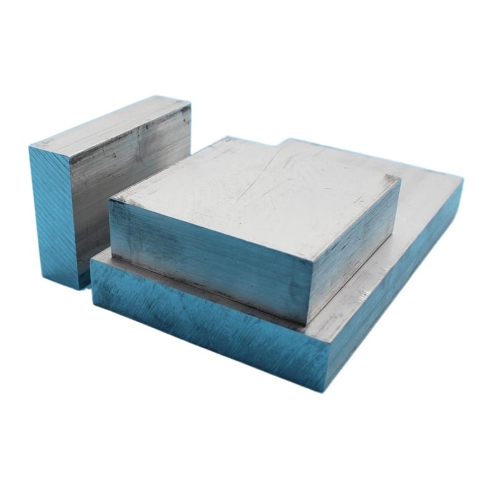 Bloque de Aluminio 6061, Bloques Sólidos de Aluminio para Fresado, Grosor de 10 Mm/10 * 65 * 300Mm 1Pc