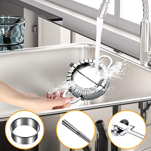 SYOSIN Dumplings Maker,8 Packs Empanada Press Mold for cooking delicious dumpling and ravioli,Stainless Steel Dumpling Mold