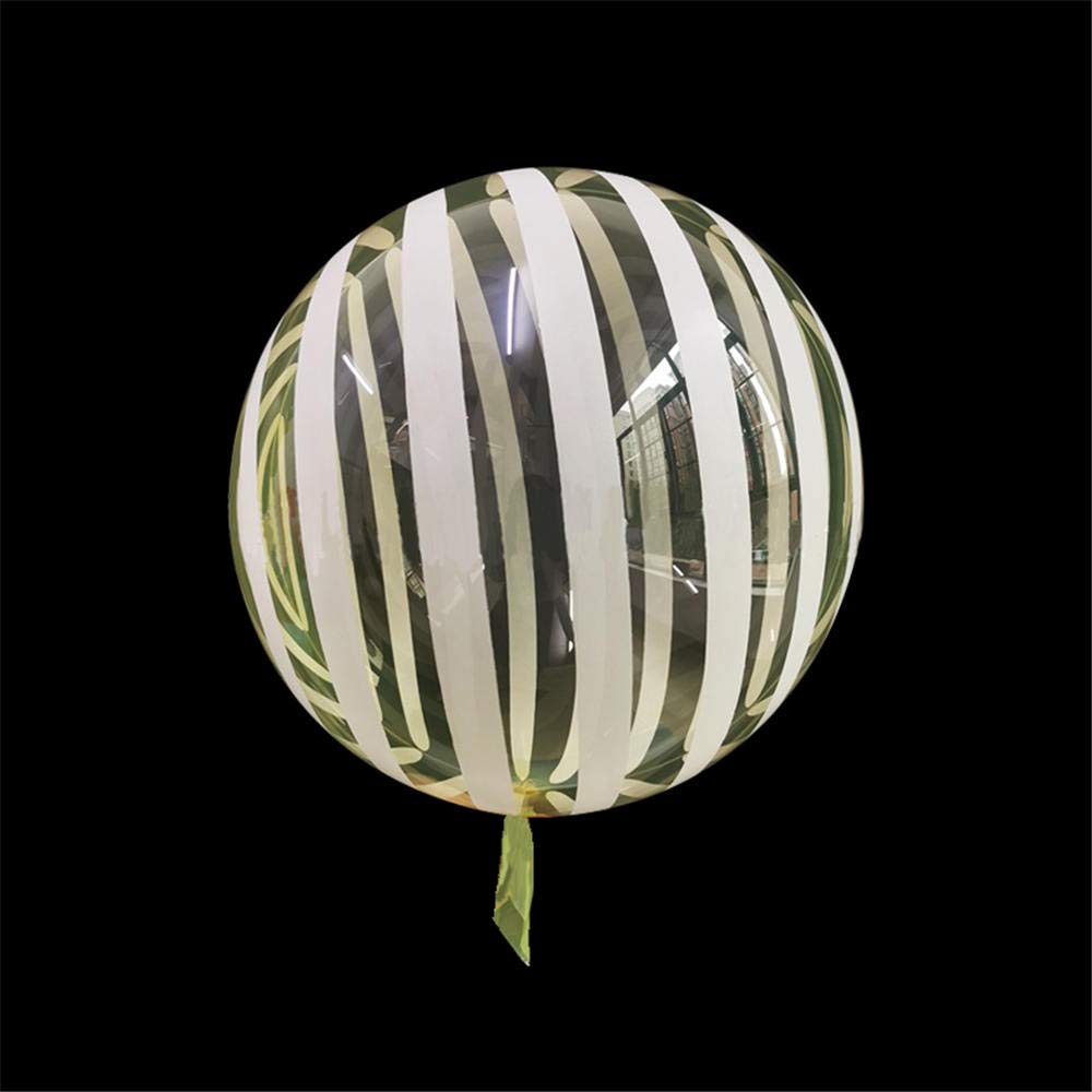 Amazon.com: Worldoor 7pcs Lollipop Crystal Stripe Bubble