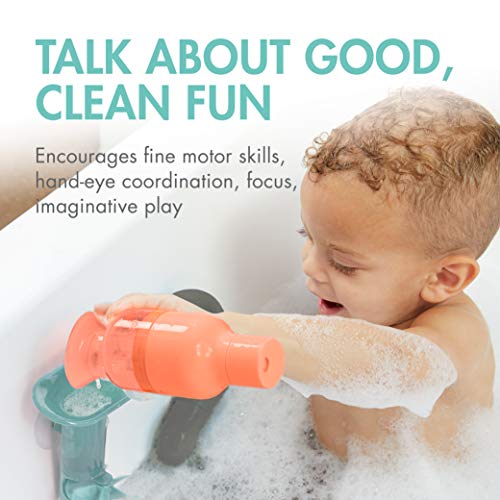 Boon Tubes Building Toddler Bath Tub Toy For Kids Aged 12 Months And Up, Gray (Pack Of 3) #TOP5