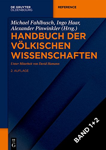 Handbuch der völkischen Wissenschaften: Akteure, Netzwerke, Forschungsprogramme (De Gruyter Reference) (German Edition)