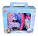 Theonoi Juego de desayuno de 2 piezas para niños – a elegir: Frozen – Minnie – 1 fiambrera para sándwich y 1 botella de aluminio/botella de agua de aluminio para niñas (frisos)
