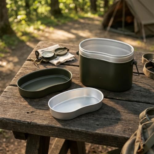 SunsoilGiant Kit de Cocina 3 Piezas Contenedor de Almuerzo de Aluminio Ligero miniatura 2