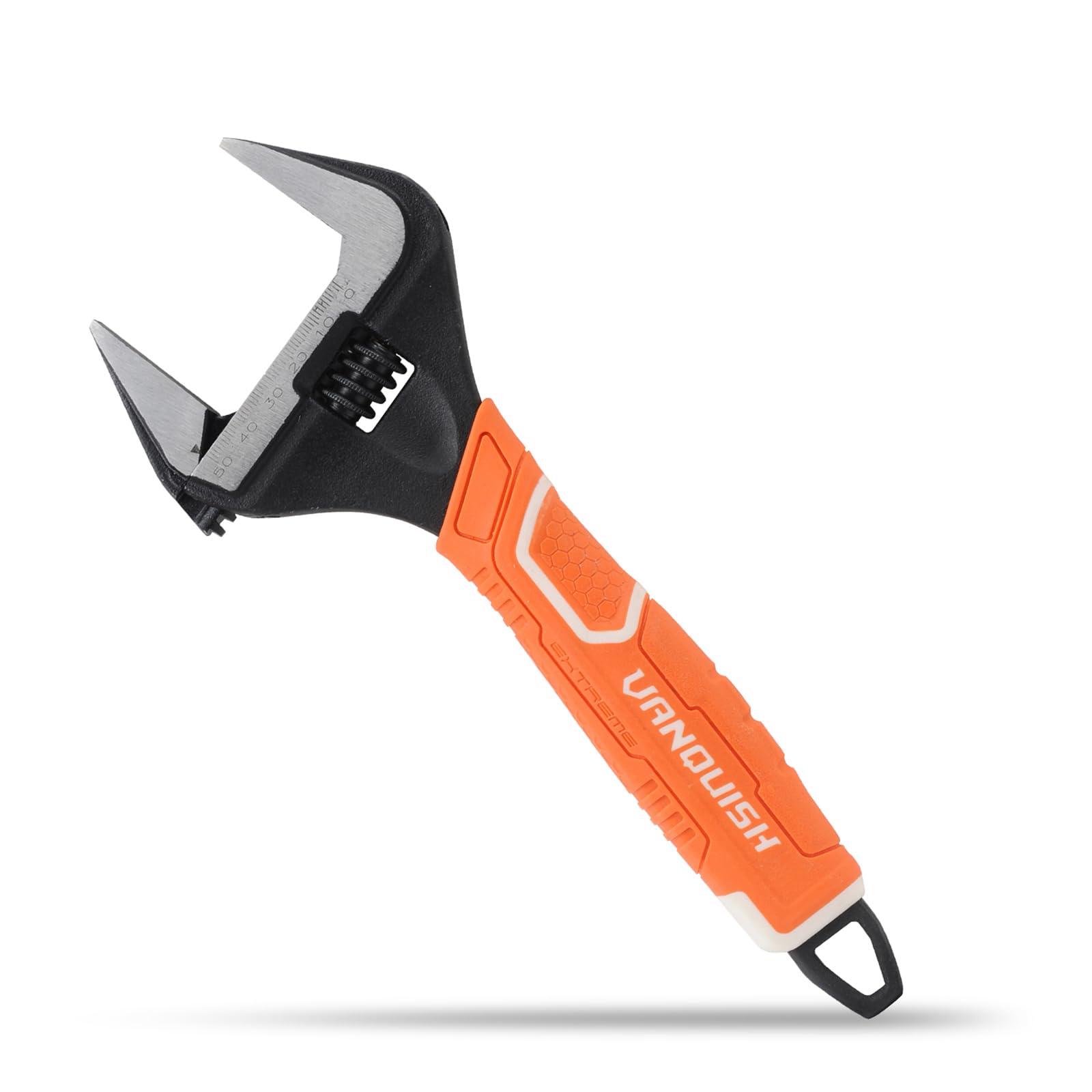 Vanquish3153 Extra Wide-Open Adjustable Wrench Spanner, 10-Inch