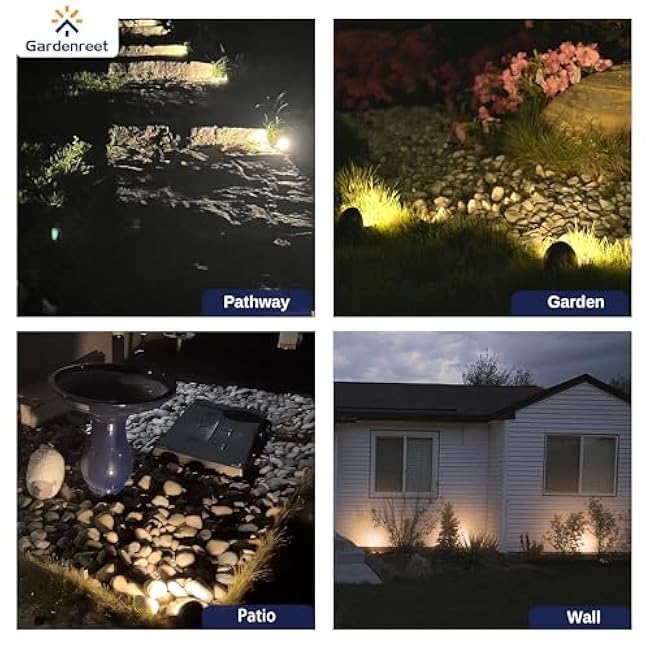 Brass Well Light - Waterproof 12V Ip65 In-Ground Landscape Lighting, LED Outdoor Replaceable Bulb Low Voltage Fixture, Antique Bronze for Tree Garden Pathway Without MR16 Bulb