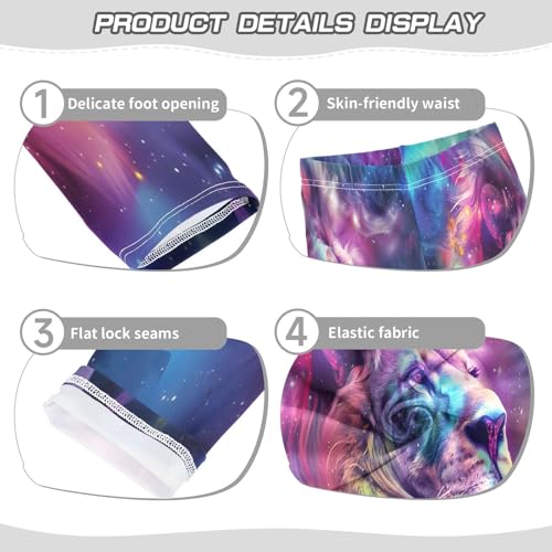 Toddler Girls Leggings Printed Yoga Pants Leggings Lion Head for Kids3