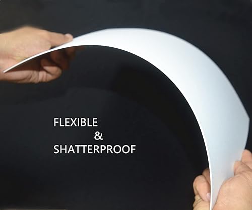 Miniatura 3 de ZHluja Hojas de plástico ABS negro 0060 pulgadas de grosor 12 x 12 pulgadas paquete de 6 para corte láser y moldeables