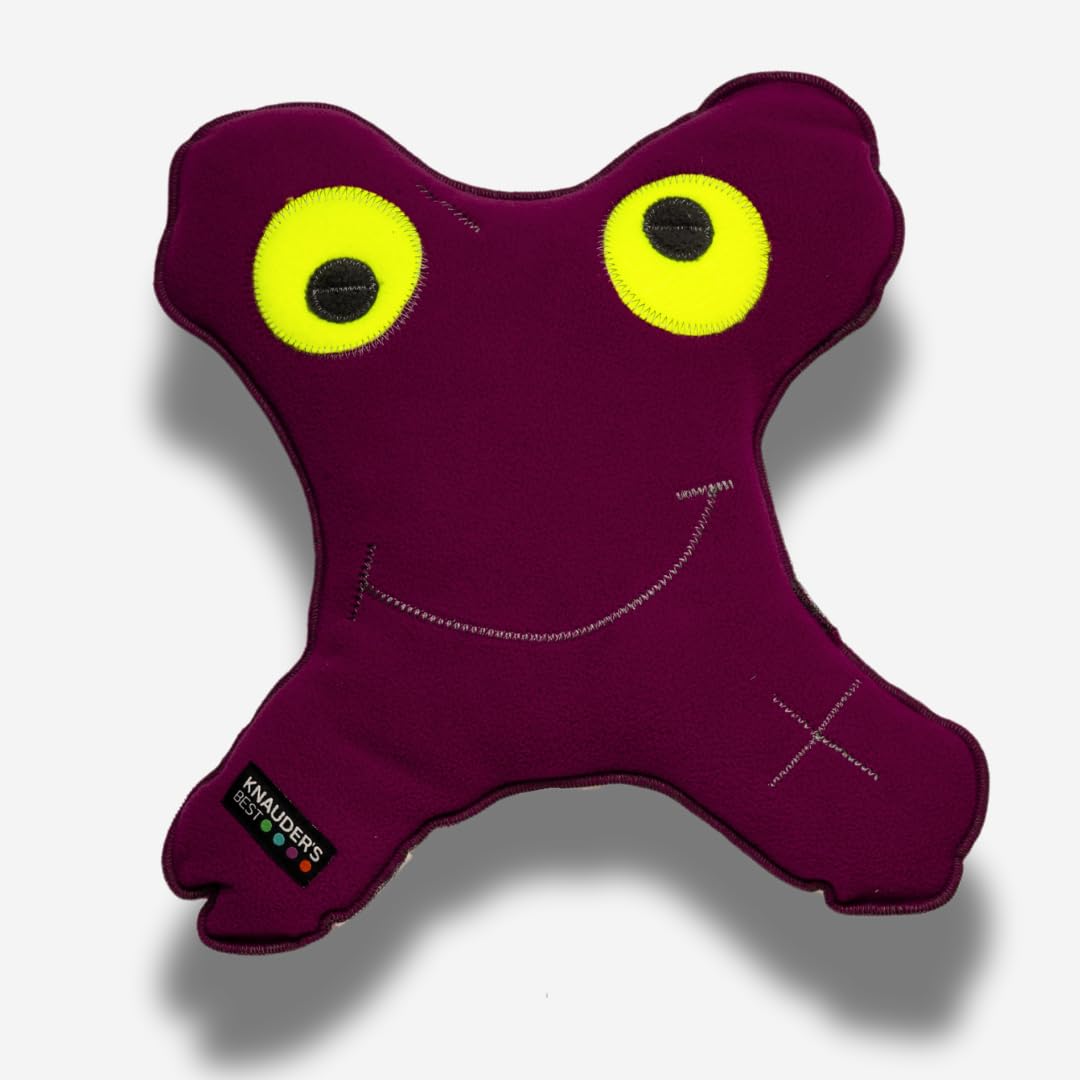 KNAUDER'S Best - Dummy Hundetraining - Knaudibert Beere - Hunde Spielzeug zum Apportierspielen & Kuscheln - Apportierdummy der fliegen kann - Training Dummies für Hunde für Drinnen & Draußen
