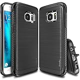 Galaxy S7 Case, Ringke [Onyx] [Resilient Strength] Flexible Durability, Durable Anti-Slip, TPU Defensive Case for Samsung Galaxy S7 - Black